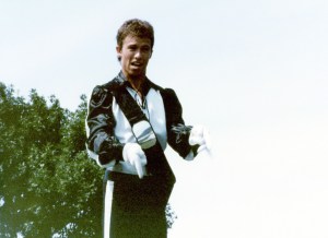 Rick Lunn Cavaliers drum major 1983
