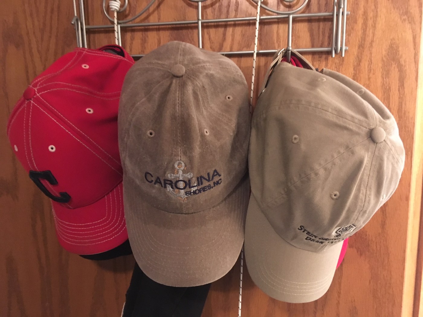 nice Hats hanging neatly