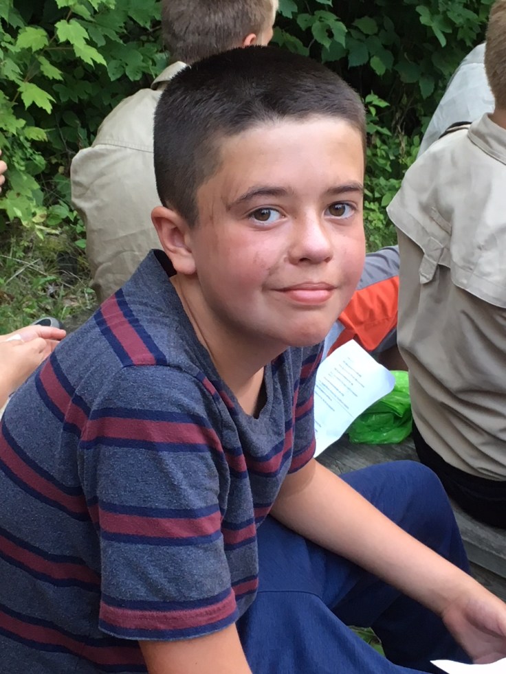 Dirty faces happy smiles at scout camp