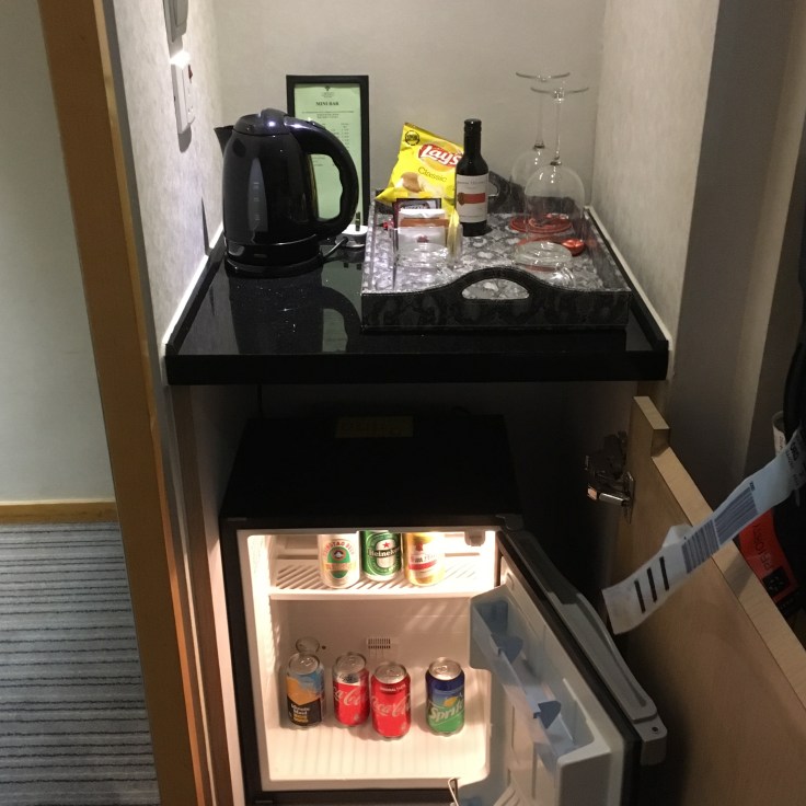 Minibar Kew Green Hotel Wan Chai Hong Kong