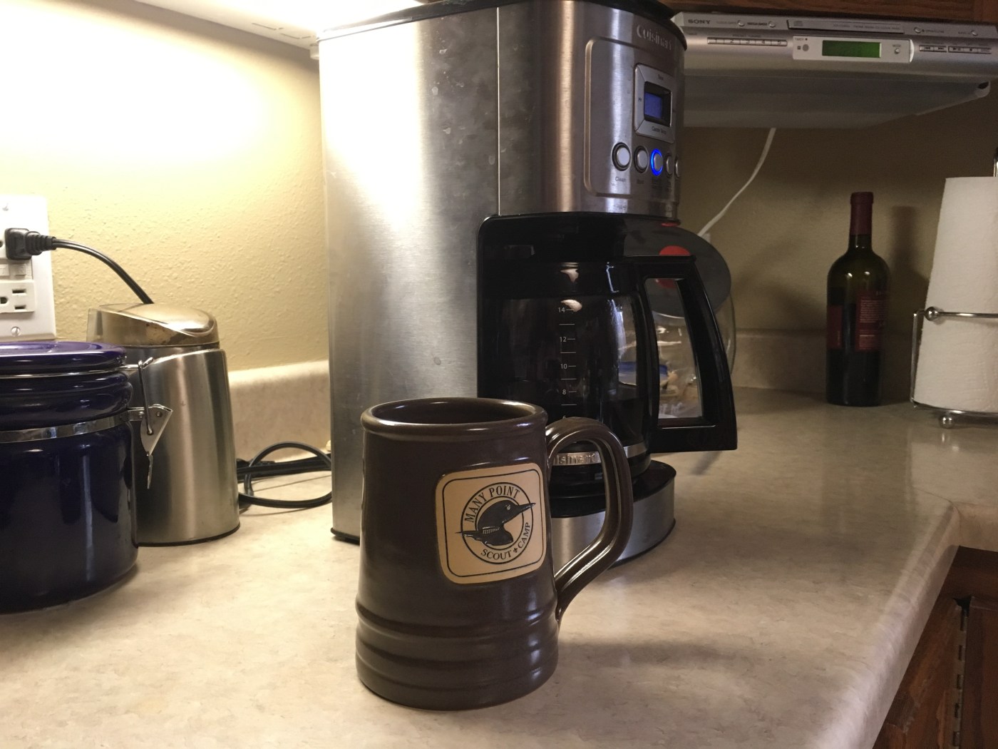 Mighty Many Point Scout Camp Mug