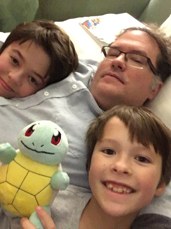 Colt Foutz and sons Jonah and Ben Christmas Eve