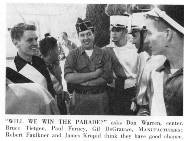 Don Warren old days drum corp competition