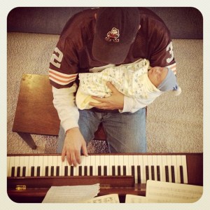 1964 Jim Brown Jersey with Baby