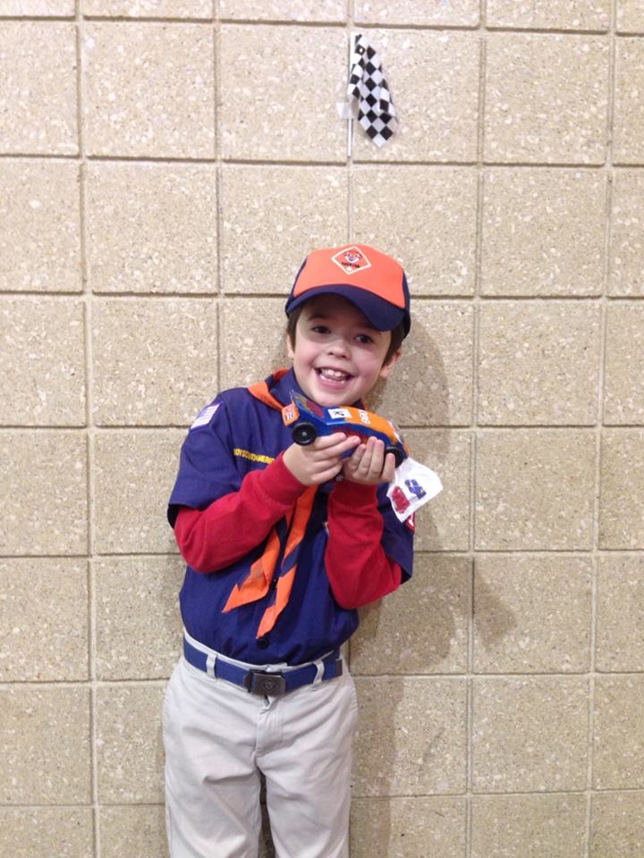 Jonah Foutz Pinewood Derby 2014